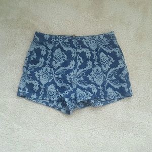 High waisted boy shorts.
